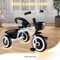 Kids Tricycle with Adjustable Seat and Storage Baskets Perfect for Indoor or Outdoor Use